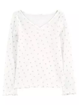 Лонгслив OshKosh, цвет creme/hellblau
