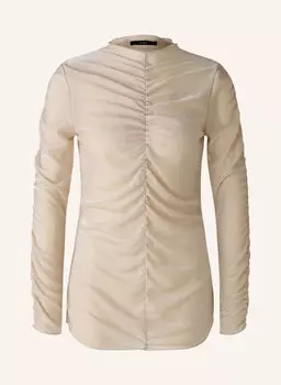 Лонгслив oui, бежевый