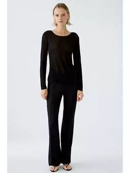 Лонгслив Oui, черный