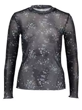 Лонгслив Oui, черный