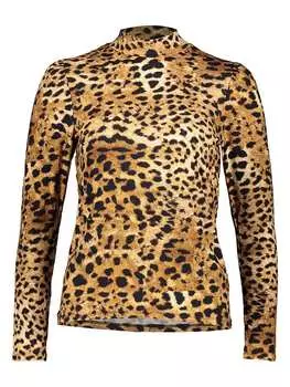 Лонгслив Oui, цвет beige/schwarz