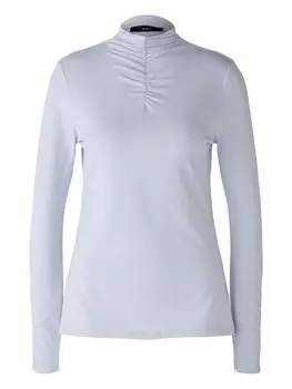 Лонгслив Oui, светло-синий