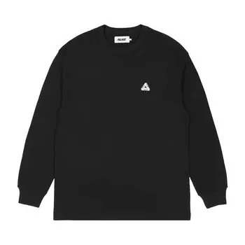 Лонгслив Palace Waffle 'Black', черный