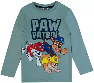 Лонгслив Paw Patrol, цвет Jade