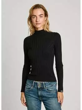 Лонгслив Pepe Jeans, черный