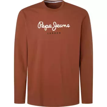 Лонгслив Pepe Jeans Eggo, коричневый