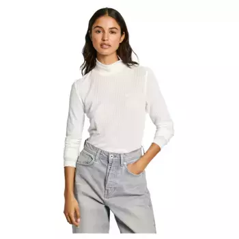 Лонгслив Pepe Jeans Flory, белый