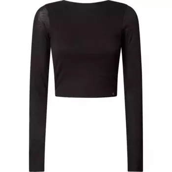 Лонгслив Pepe Jeans Lully, черный