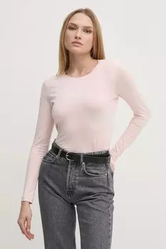 Лонгслив Pepe Jeans, розовый