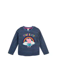 Лонгслив Peppa Pig Langarmshirt, синий