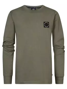 Лонгслив Petrol Industries Kuskokwim, оливковый