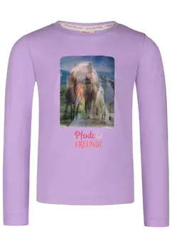 Лонгслив Pferde FREUNDE Pferde FREUNDE, лавандовый