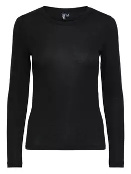 Лонгслив Pieces, черный