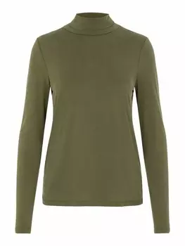 Лонгслив Pieces KAMALA, зеленый