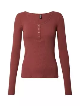 Лонгслив Pieces KITTE, цвет Rusty Red