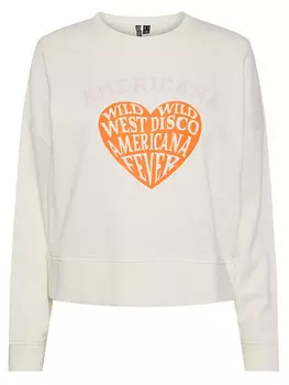 Лонгслив Pieces, кремовый