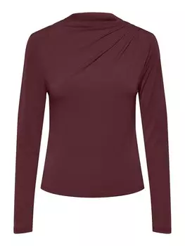 Лонгслив Pieces Madison, бордо