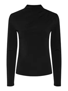 Лонгслив Pieces Madison, черный