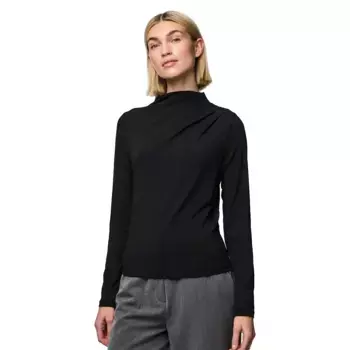 Лонгслив Pieces Madison, черный