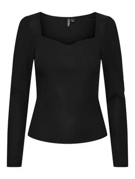 Лонгслив Pieces MANIELLA, черный