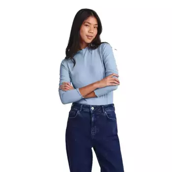 Лонгслив Pieces Nicca, синий