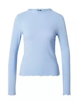 Лонгслив Pieces NICCA, светло-синий