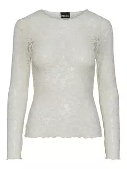 Лонгслив Pieces NORA, белый