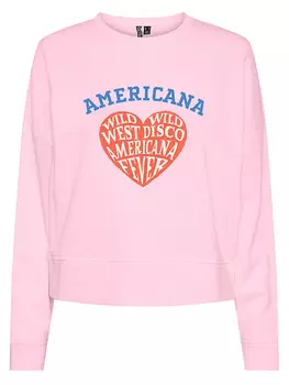 Лонгслив Pieces, розовый