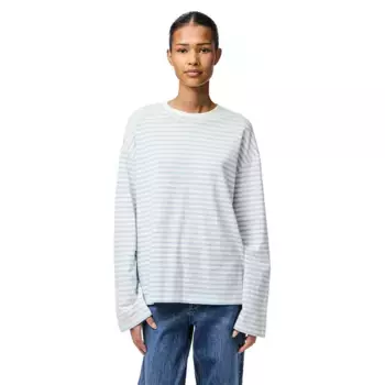 Лонгслив Pieces Sadie, синий