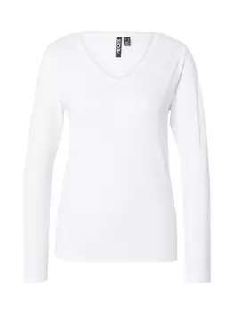 Лонгслив PIECES Shirt PCBILLO, белый