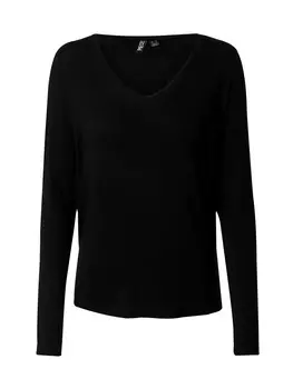 Лонгслив PIECES Shirt PCBILLO, черный