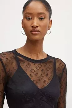 Лонгслив Pinko, черный