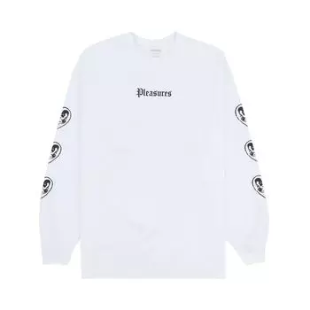 Лонгслив Pleasures Connected Long-Sleeve 'White', белый