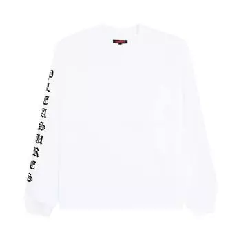 Лонгслив Pleasures OE Heavyweight Long-Sleeve 'White', белый