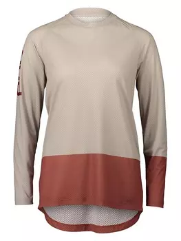 Лонгслив POC MTB-Fahrradshirt Pure, бежевый