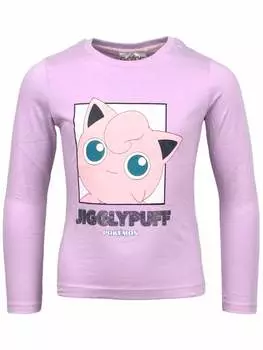 Лонгслив Pokmon, фиолетовый