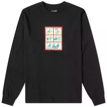 Лонгслив Polar Skate Co. Safety On Board, черный