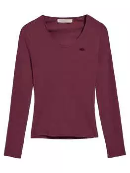 Лонгслив Polo Club, бордовый