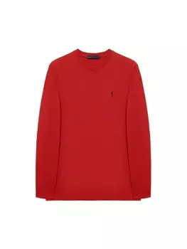 Лонгслив Polo Club, красный