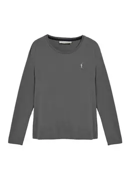 Лонгслив Polo Club, серый