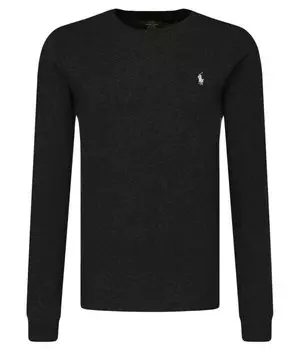 Лонгслив Polo Ralph Lauren Custom, черный