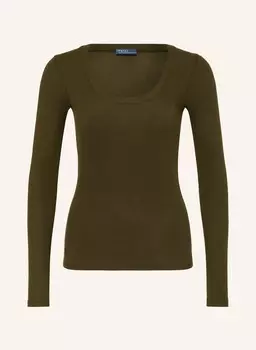 Лонгслив POLO RALPH LAUREN, хаки