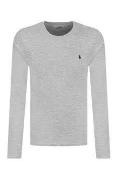 Лонгслив POLO RALPH LAUREN, пепельно-серый