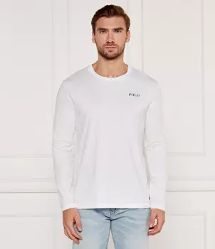 Лонгслив POLO RALPH LAUREN Regular Fit, белый