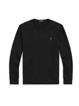 Лонгслив Polo Ralph Lauren Regular fit Shirt, черный