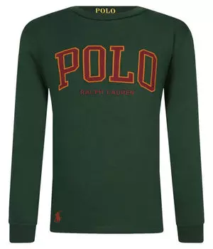 Лонгслив Polo Ralph Lauren Regular Fit, зеленый