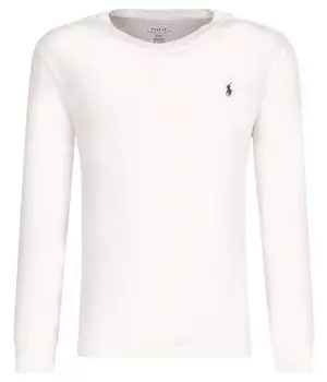 Лонгслив Polo Ralph Lauren с логотипом, белый