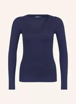 Лонгслив POLO RALPH LAUREN, темно-синий