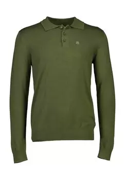 Лонгслив Polo shirt Lindbergh, оливковый