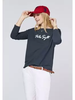 Лонгслив Polo Sylt Langarmshirt, синий